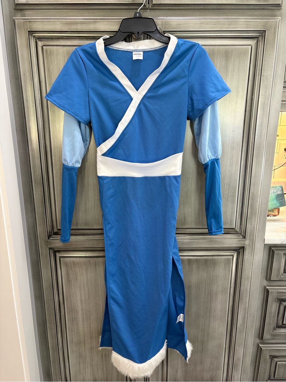 Avatar Blue and White Costume
